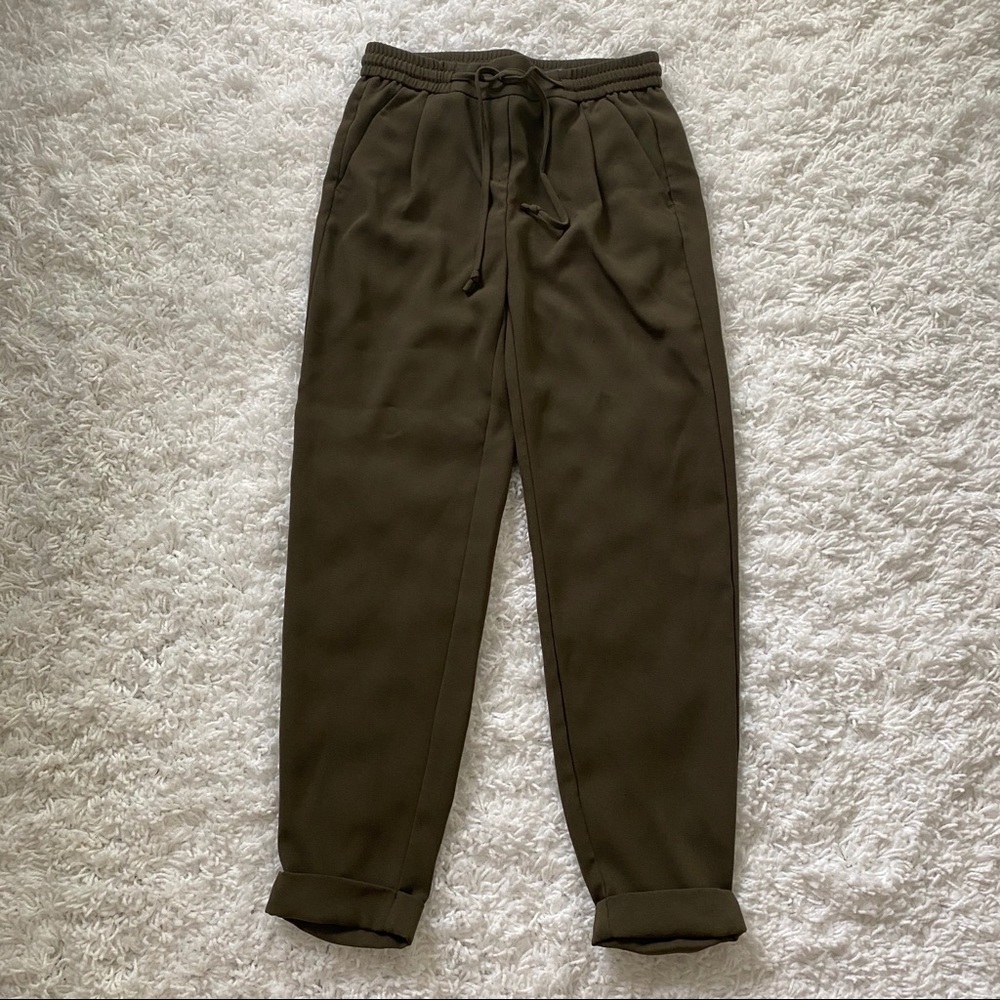 RW&Co Satin Crepe dressy joggers
